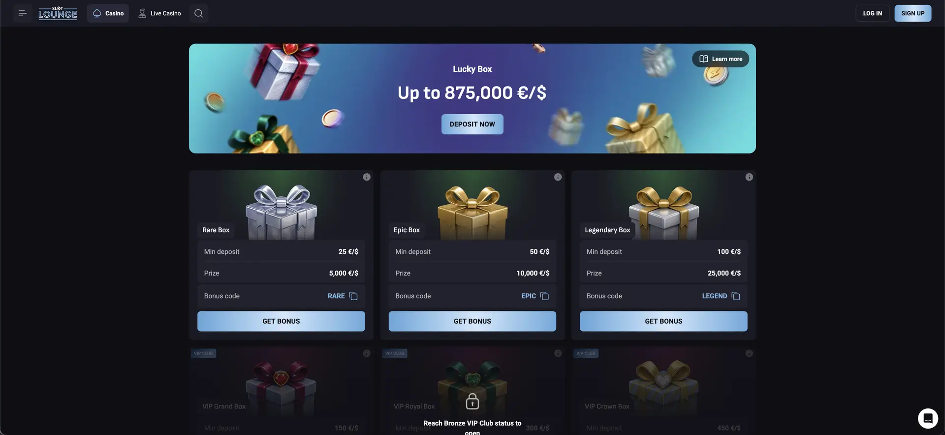 Slotlounge Lucky Box