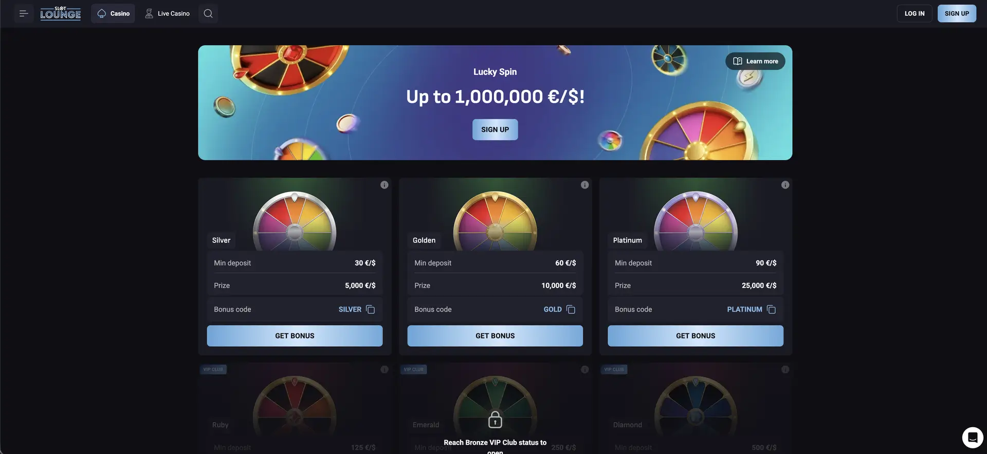 Slotlounge Lucky Spin